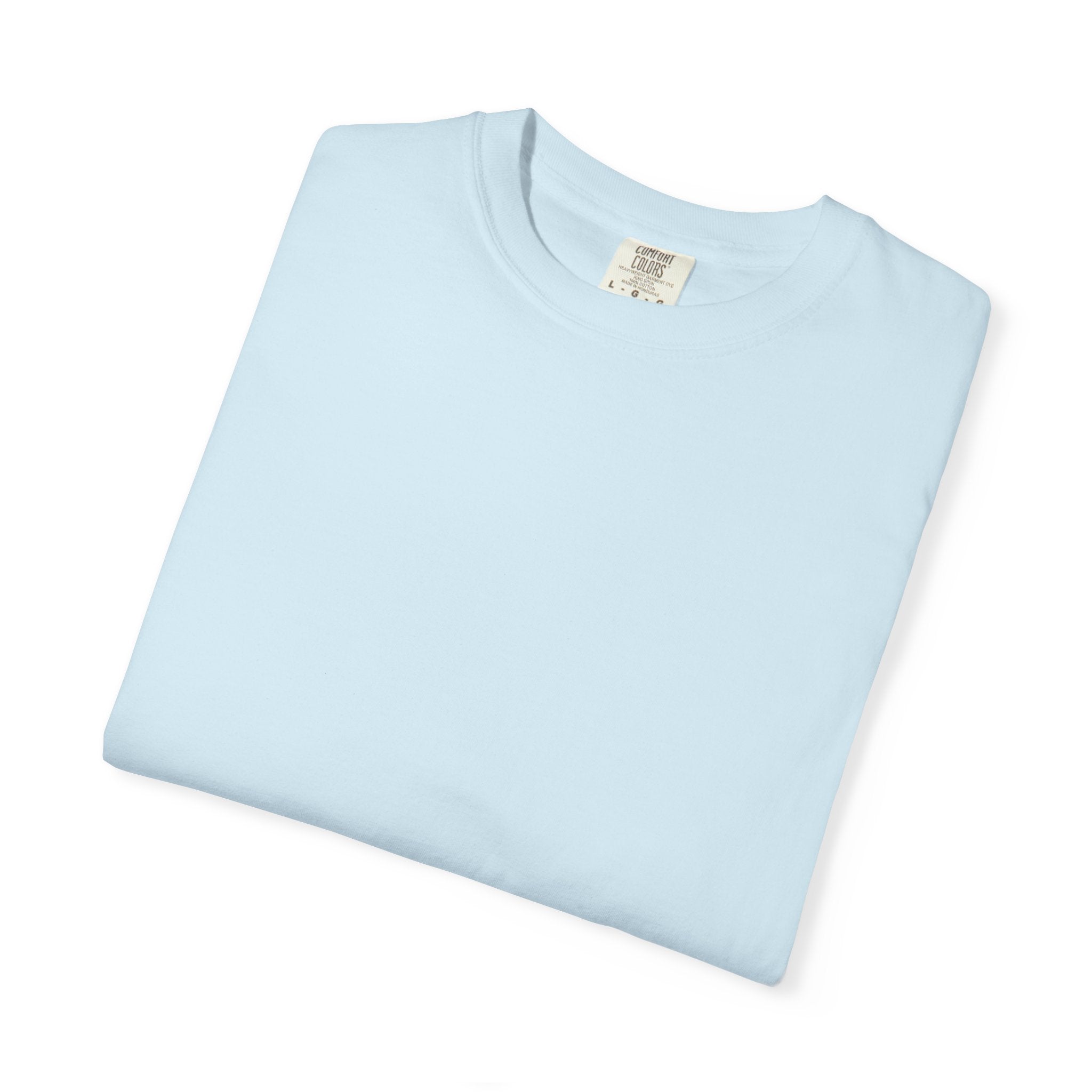 Unisex Garment-Dyed T-Shirt - Good Vibes Sunset Design