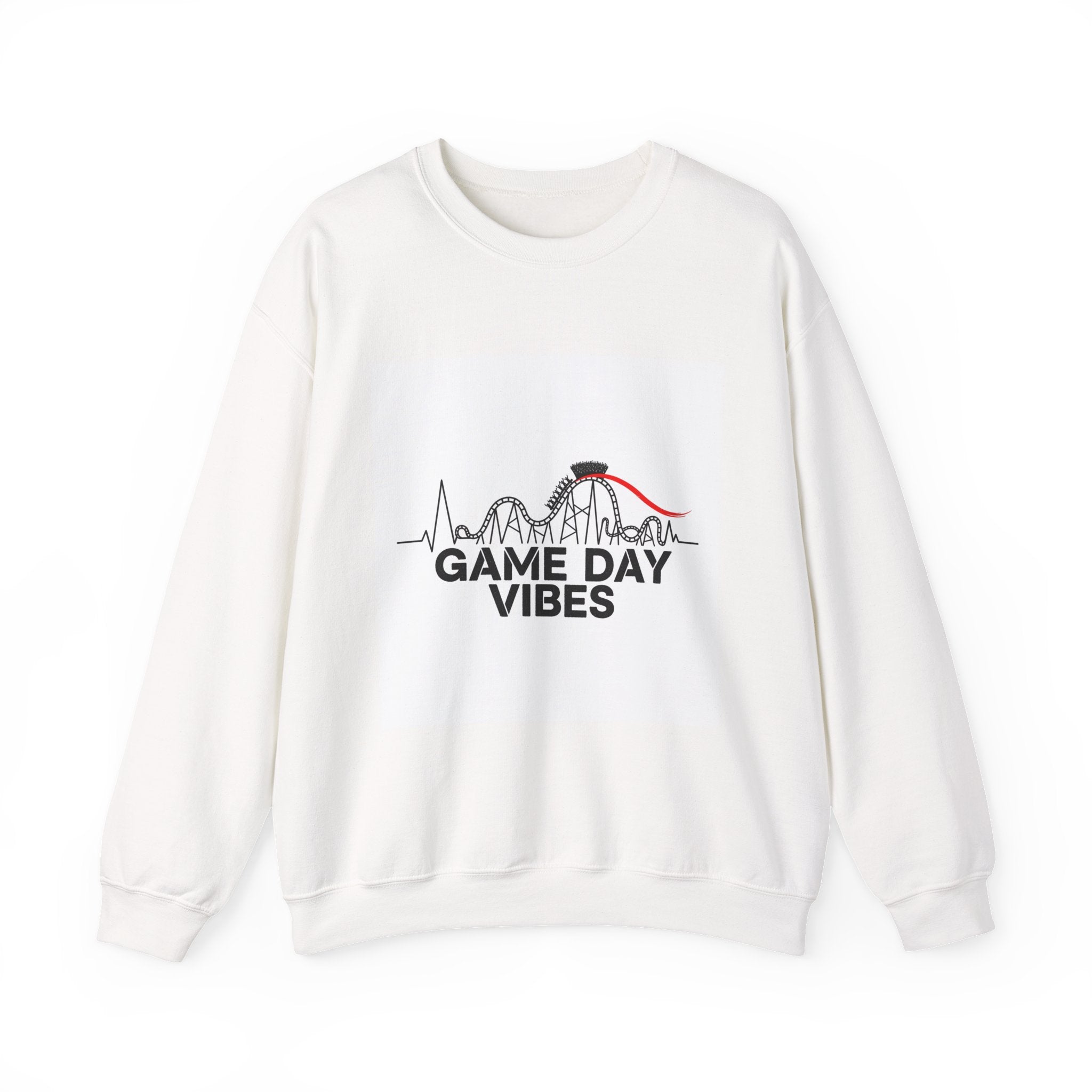 Game Day Vibes Crewneck, sports fan shirt | rollercoaster emotions design