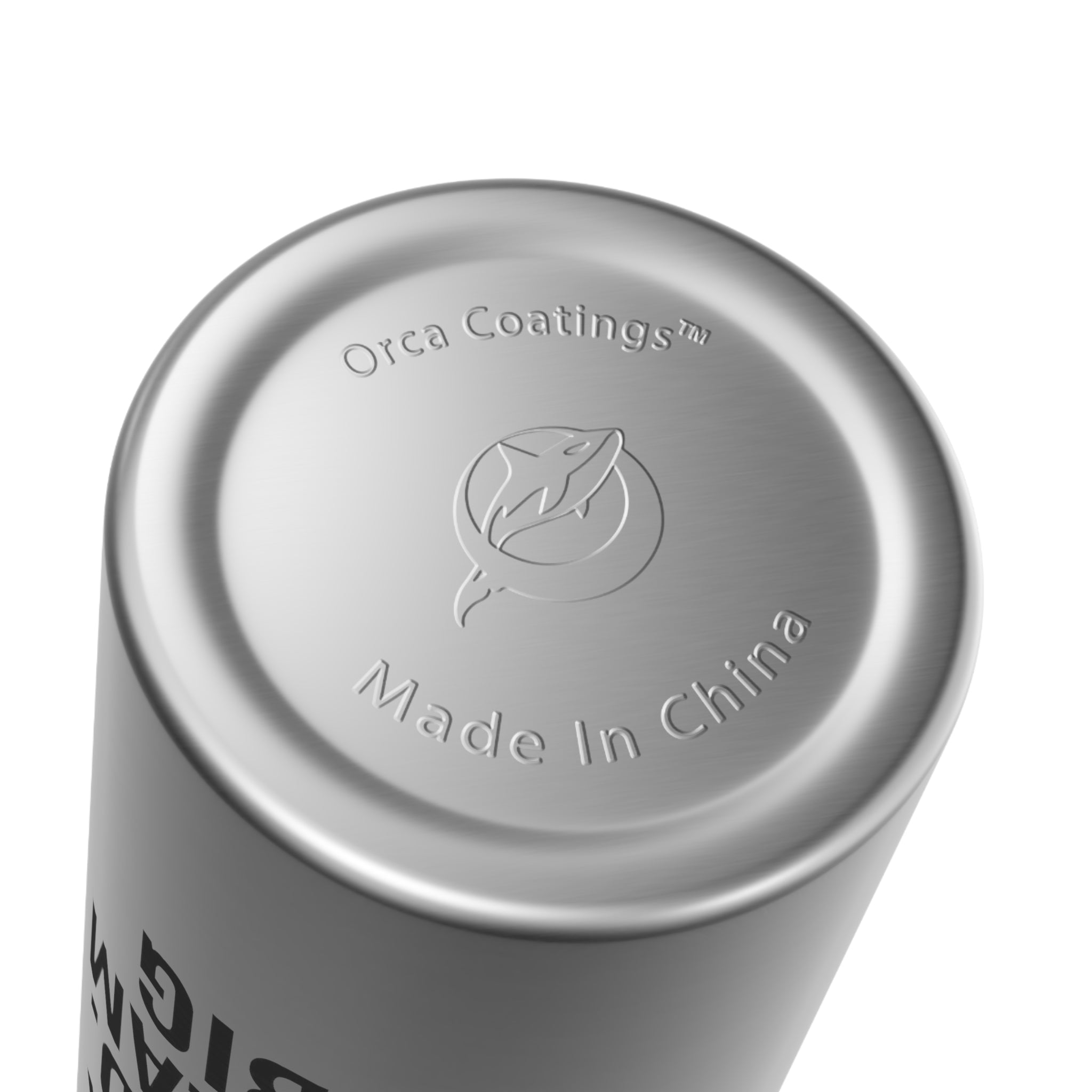 Inspirational Stainless Steel Water Bottle - 20oz - "Work Hard. Dream Big"