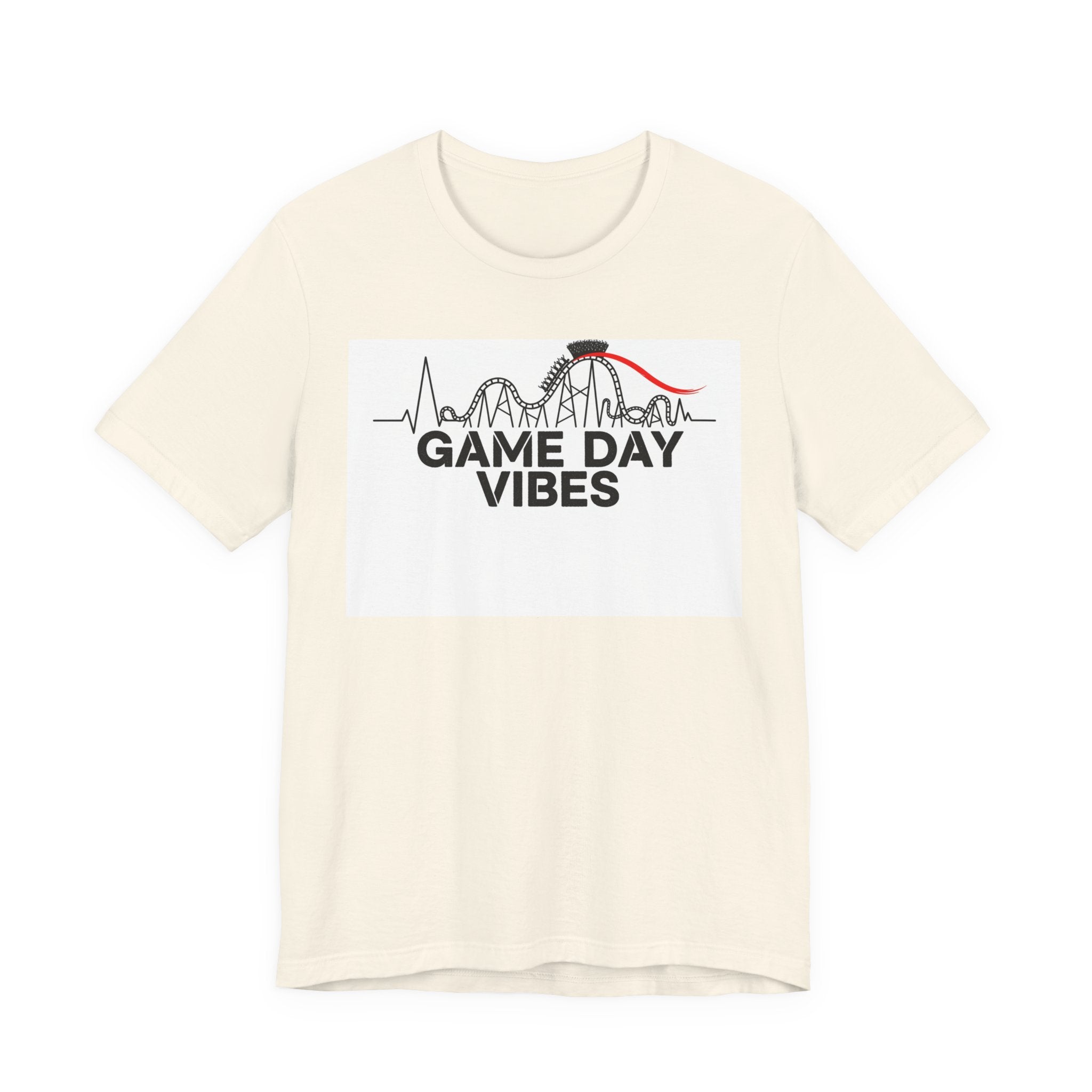 Game Day Vibes Tee | sports fan shirt, game day shirt, rollercoaster emotions design