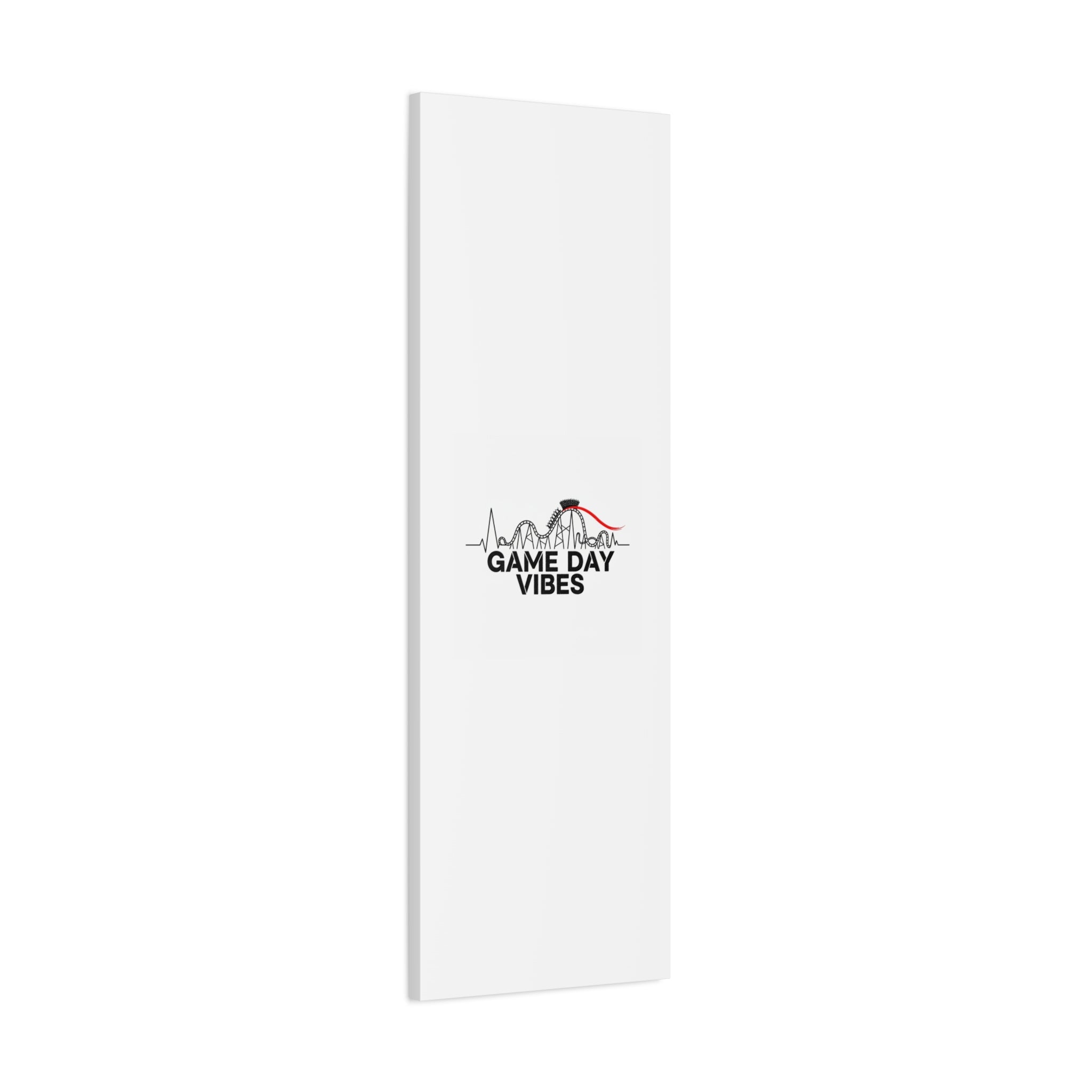 Game Day Vibes Canvas | Sports Fan Rollercoaster, Team Neutral Fan Gear