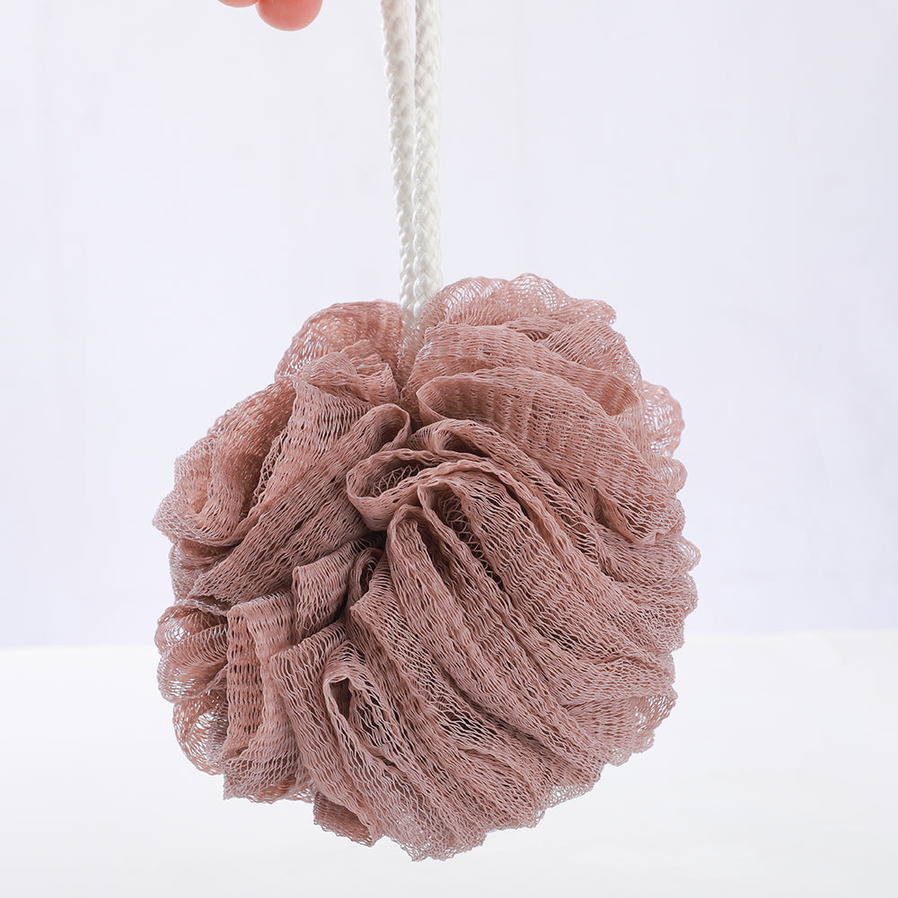 Exfoliating Mesh Bath Loofah Pouf Ball | Body Shower Scrubber Sponge