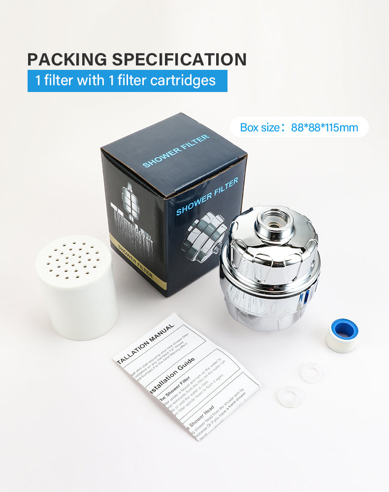 Custom Shower Filter Color Box | Branded Packaging Solution