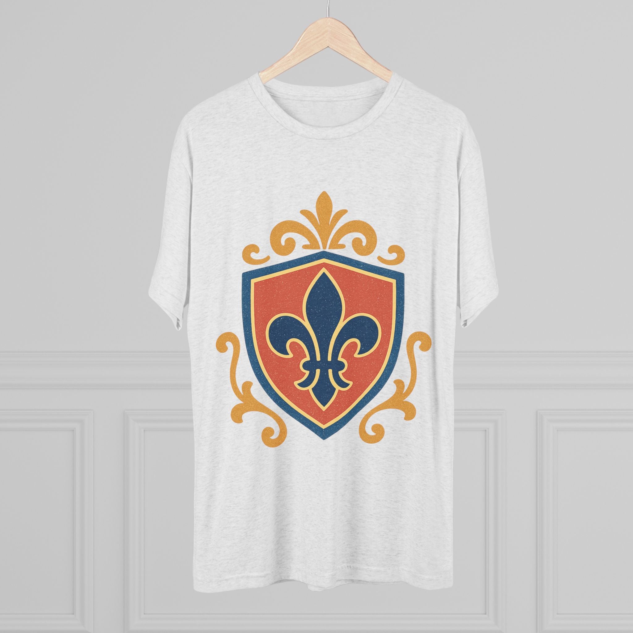 Royal Graphic Unisex Tri-Blend Crew Tee - Bold and Comfortable Casual Wear
