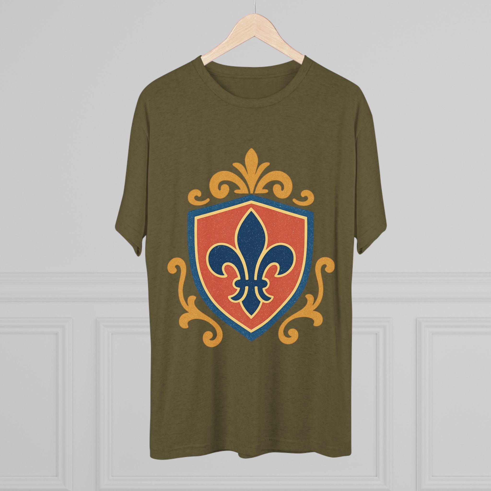 Royal Graphic Unisex Tri-Blend Crew Tee - Bold and Comfortable Casual Wear