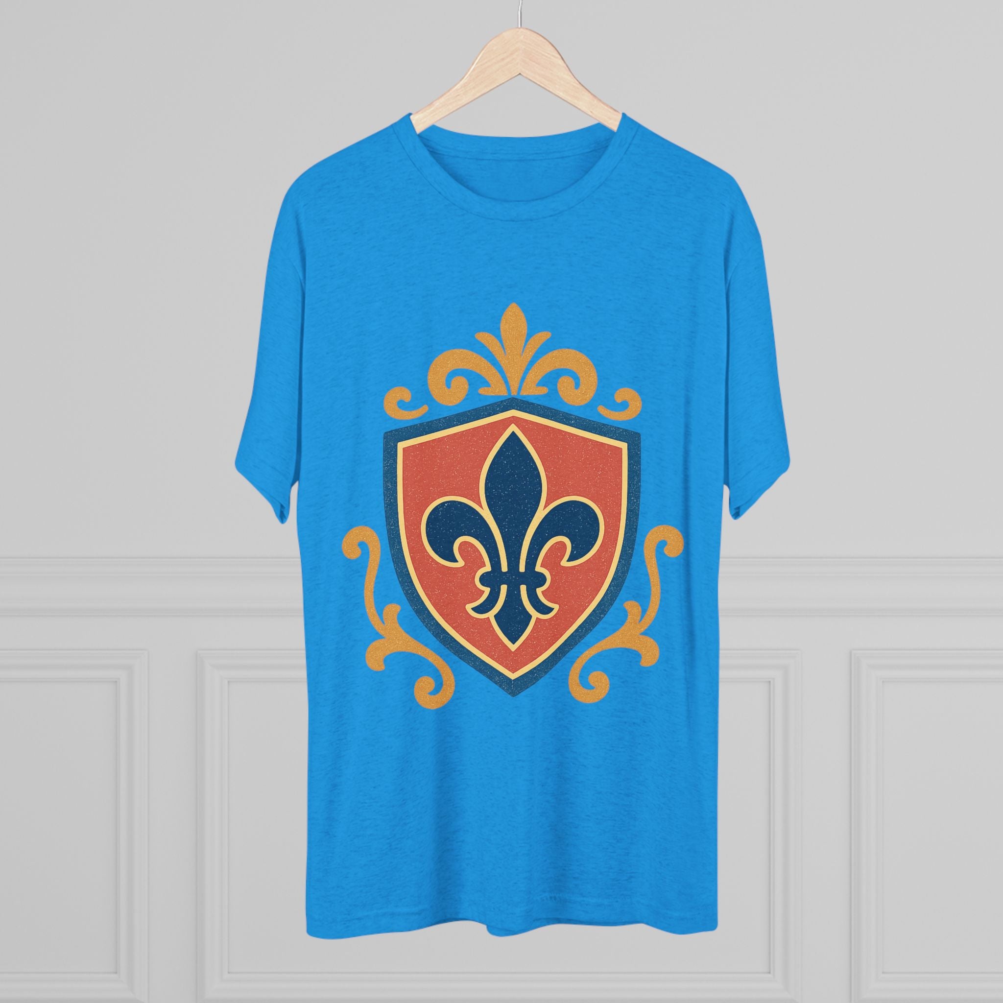 Royal Graphic Unisex Tri-Blend Crew Tee - Bold and Comfortable Casual Wear