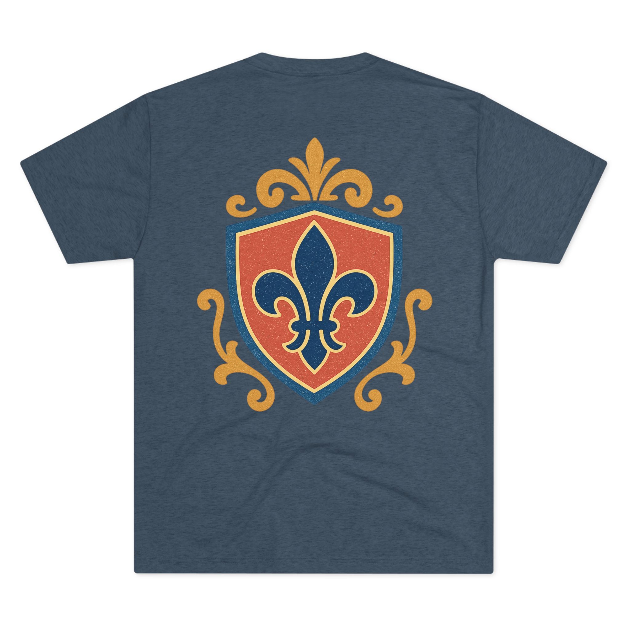 Royal Graphic Unisex Tri-Blend Crew Tee - Bold and Comfortable Casual Wear