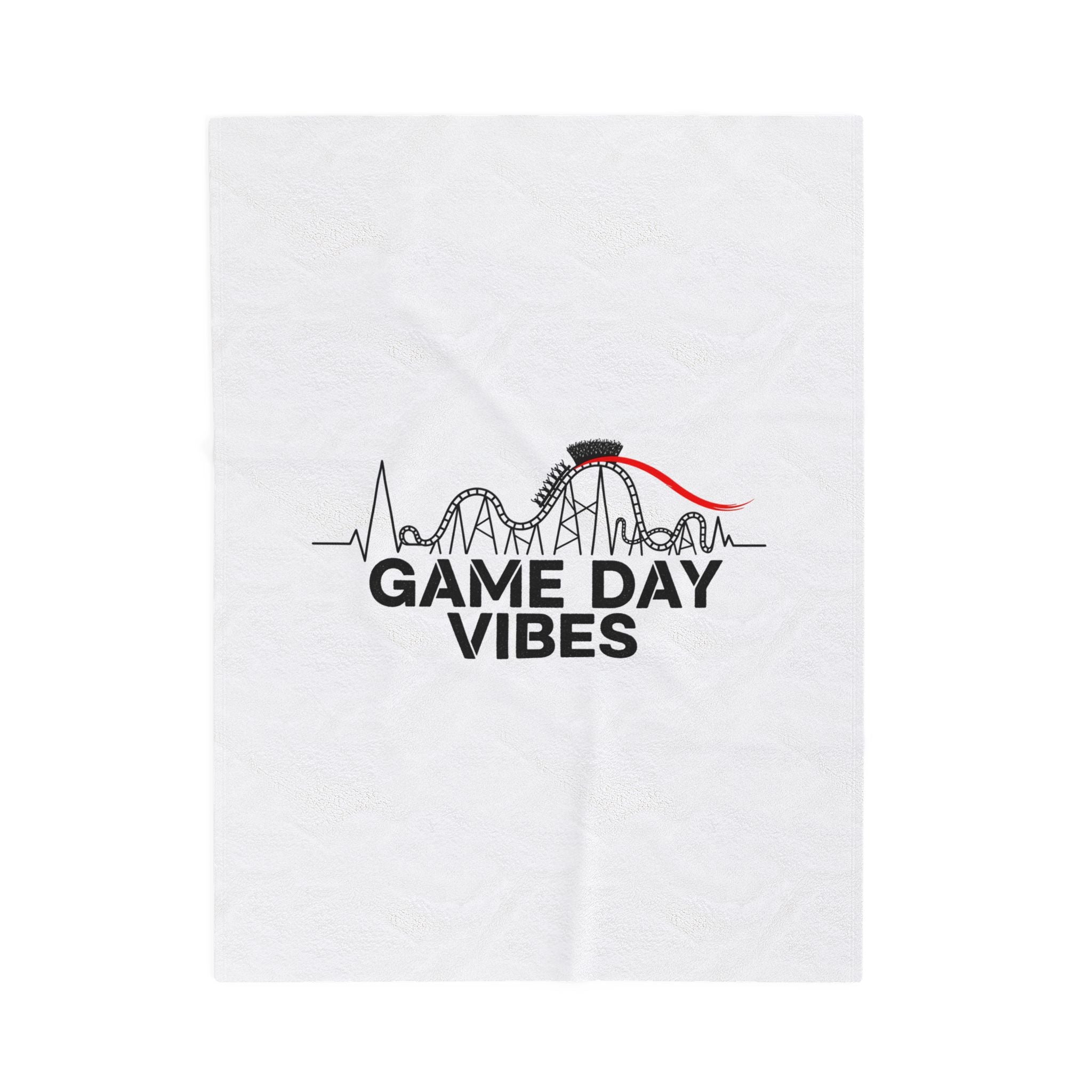 Game Day Vibes Blanket | Sports Fan Rollercoaster Emotions, Team-Neutral