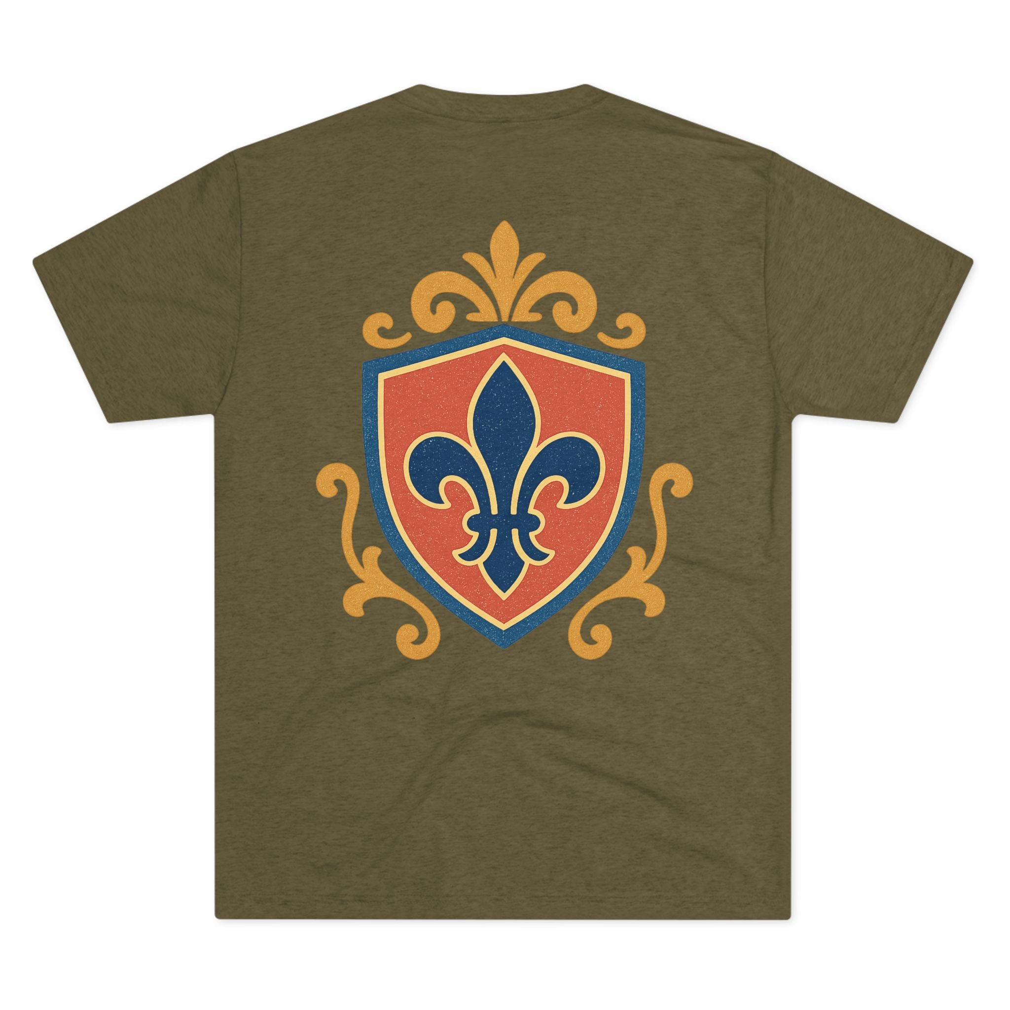 Royal Graphic Unisex Tri-Blend Crew Tee - Bold and Comfortable Casual Wear