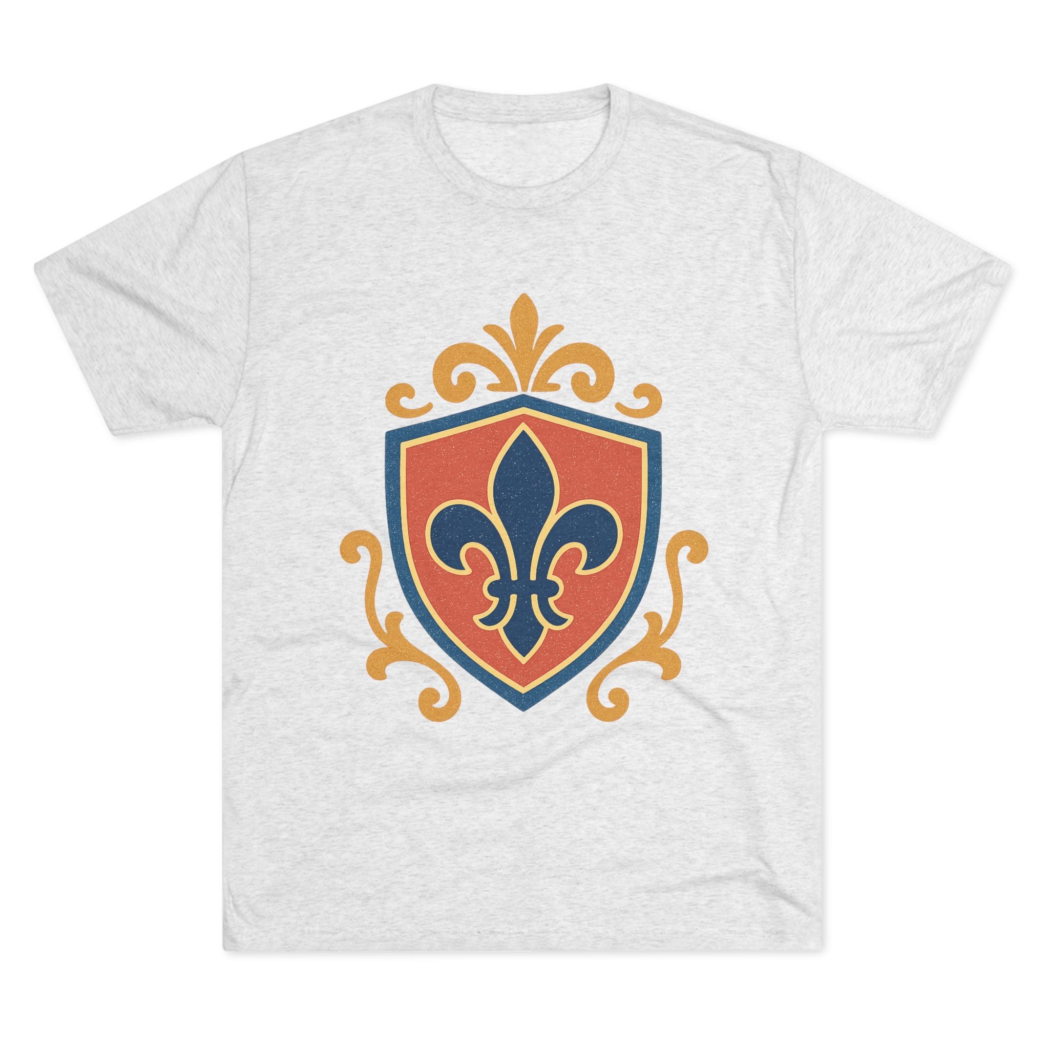 Royal Graphic Unisex Tri-Blend Crew Tee - Bold and Comfortable Casual Wear
