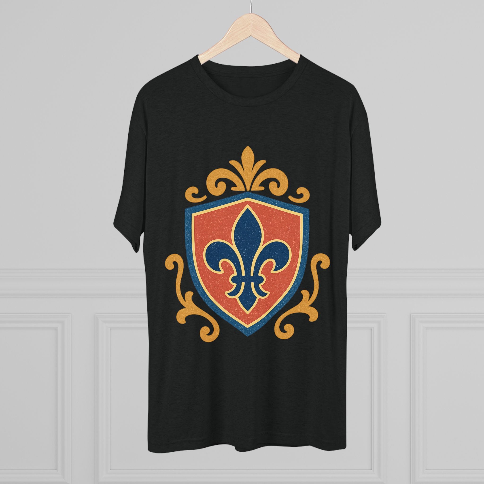 Royal Graphic Unisex Tri-Blend Crew Tee - Bold and Comfortable Casual Wear