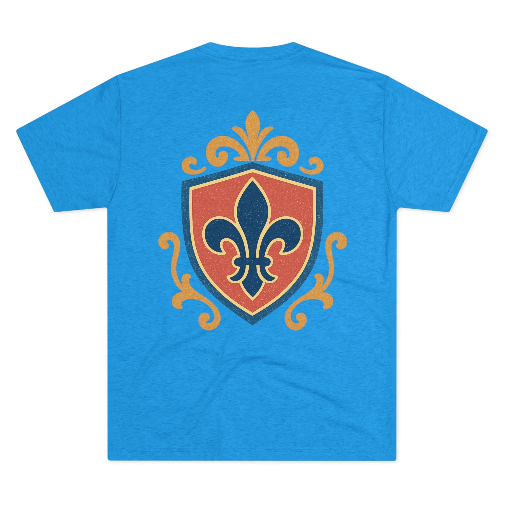 Royal Graphic Unisex Tri-Blend Crew Tee - Bold and Comfortable Casual Wear