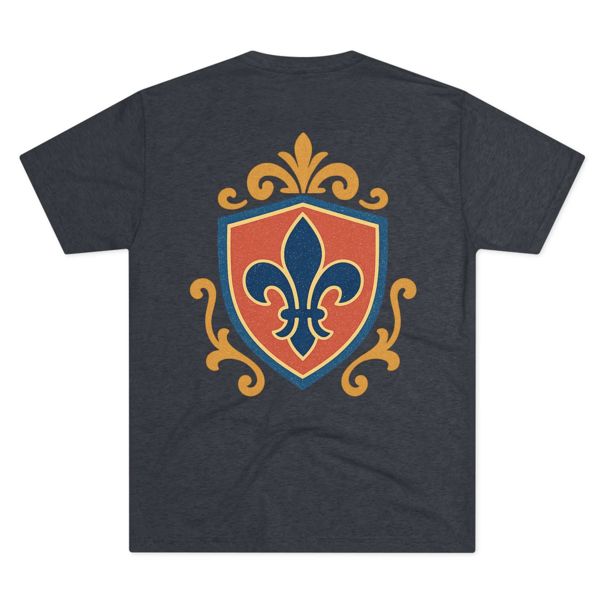 Royal Graphic Unisex Tri-Blend Crew Tee - Bold and Comfortable Casual Wear