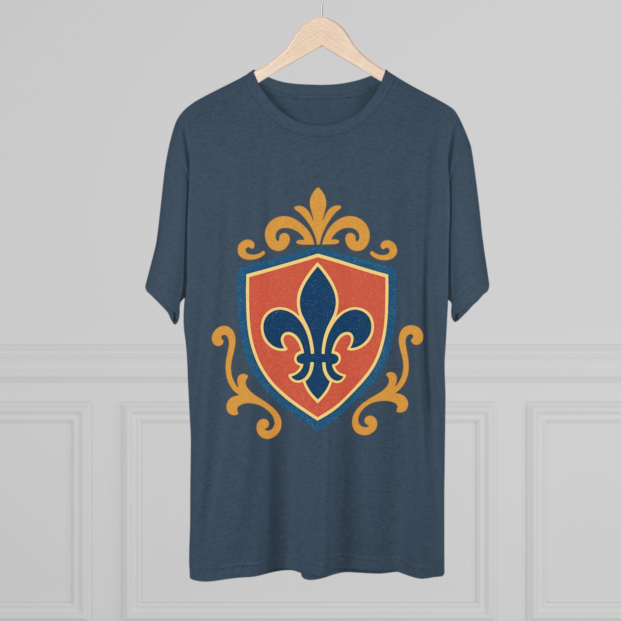 Royal Graphic Unisex Tri-Blend Crew Tee - Bold and Comfortable Casual Wear