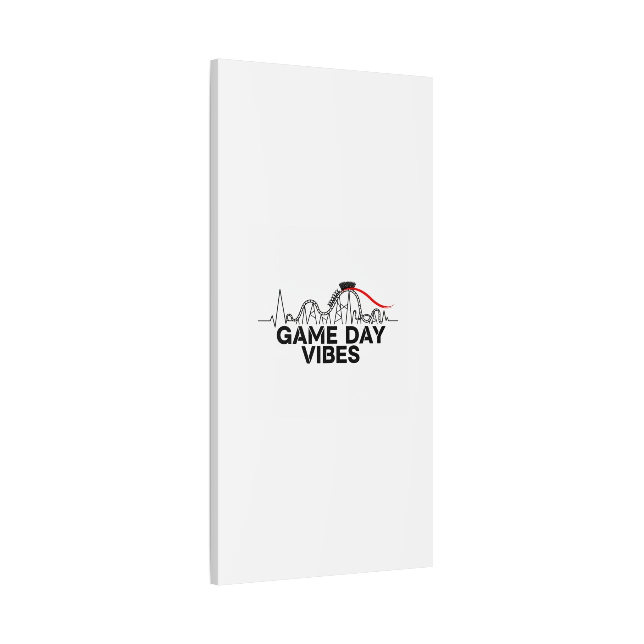 Game Day Vibes Canvas | Sports Fan Rollercoaster, Team Neutral Fan Gear