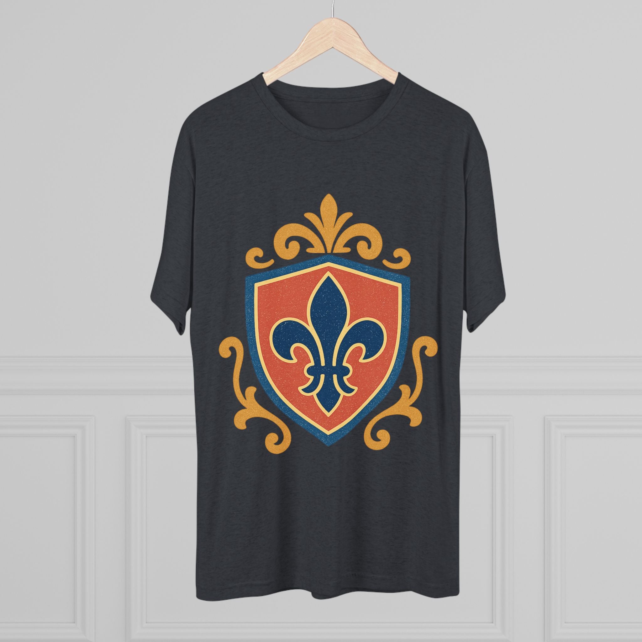 Royal Graphic Unisex Tri-Blend Crew Tee - Bold and Comfortable Casual Wear