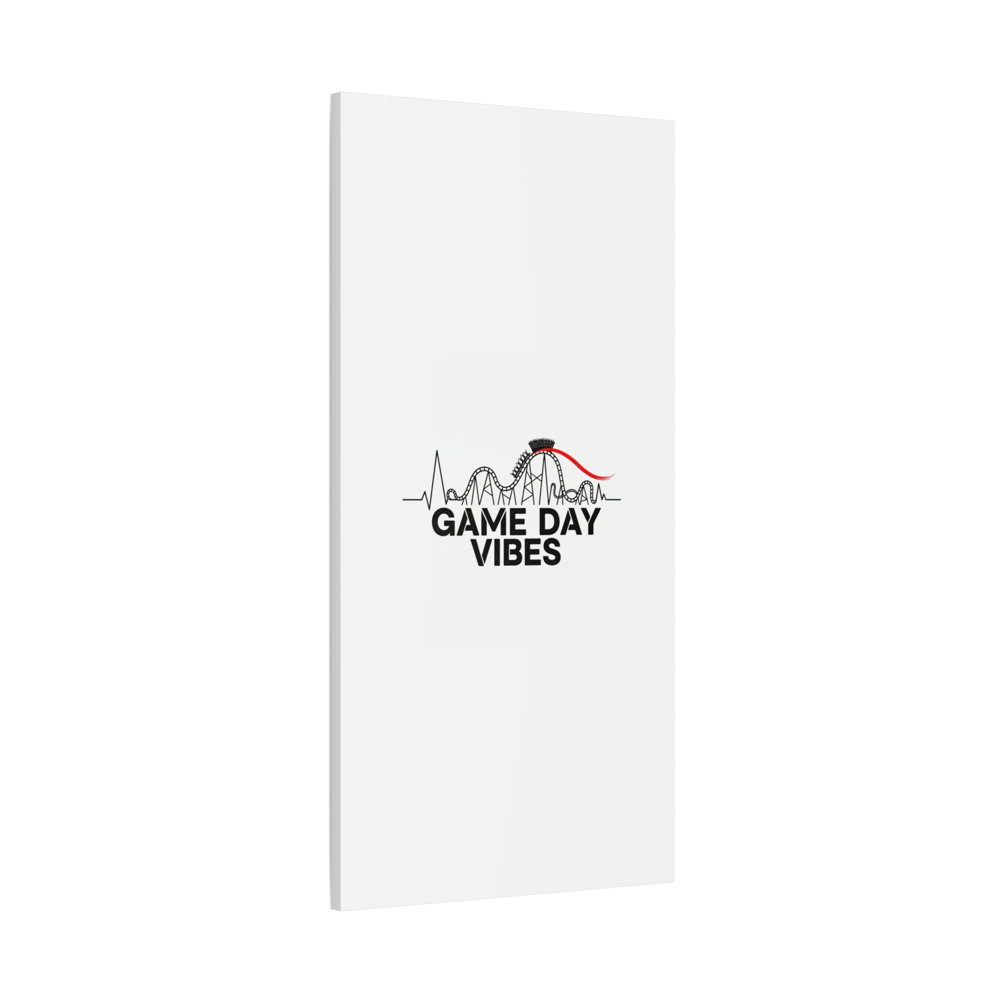 Game Day Vibes Canvas | Sports Fan Rollercoaster, Team Neutral Fan Gear