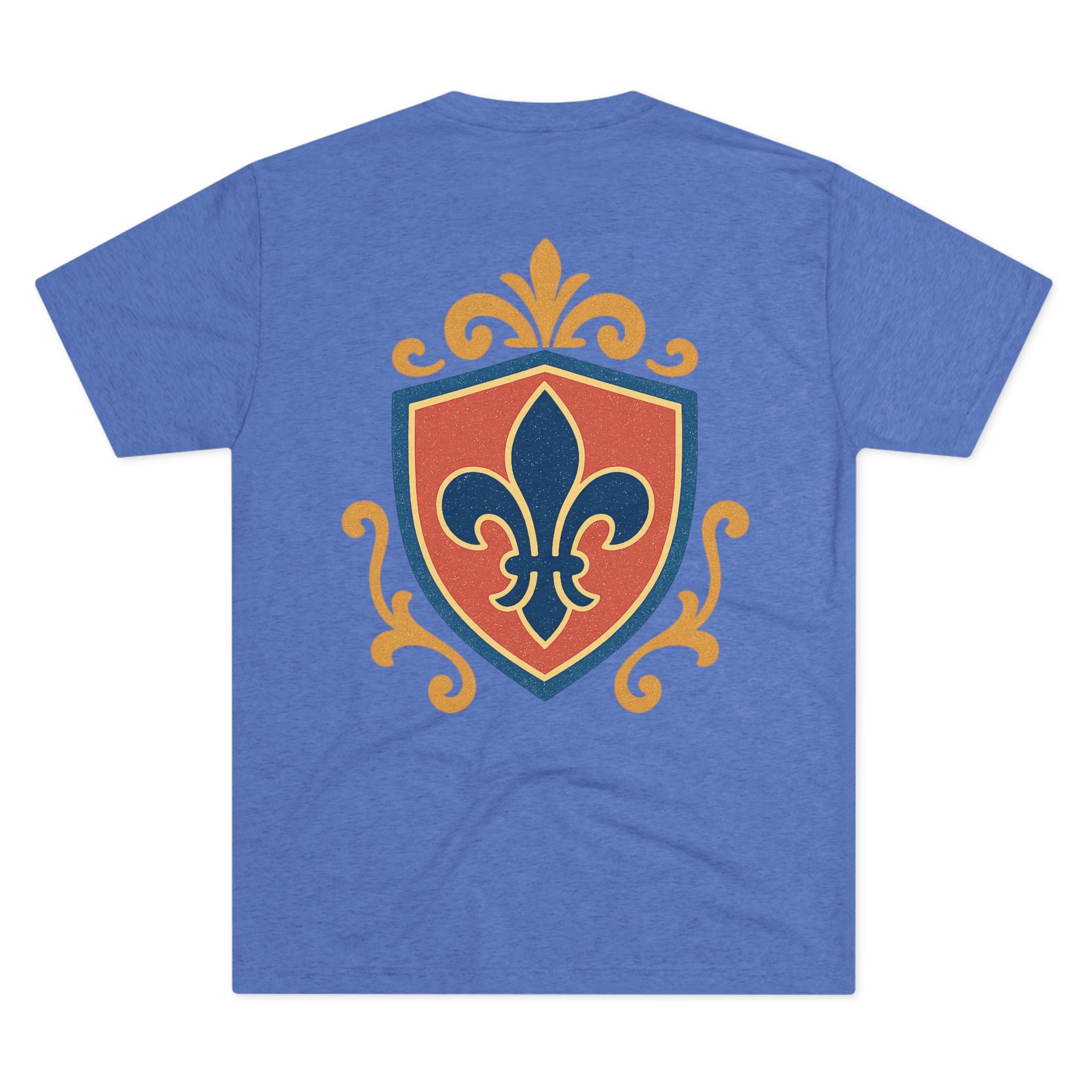 Royal Graphic Unisex Tri-Blend Crew Tee - Bold and Comfortable Casual Wear
