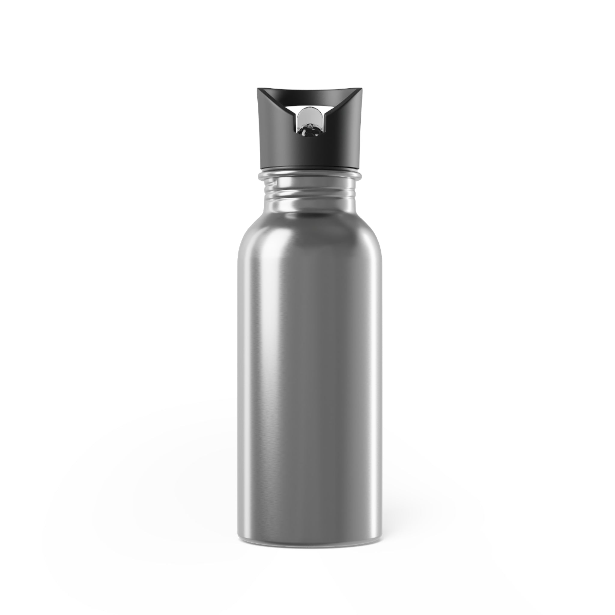 Inspirational Stainless Steel Water Bottle - 20oz - "Work Hard. Dream Big"