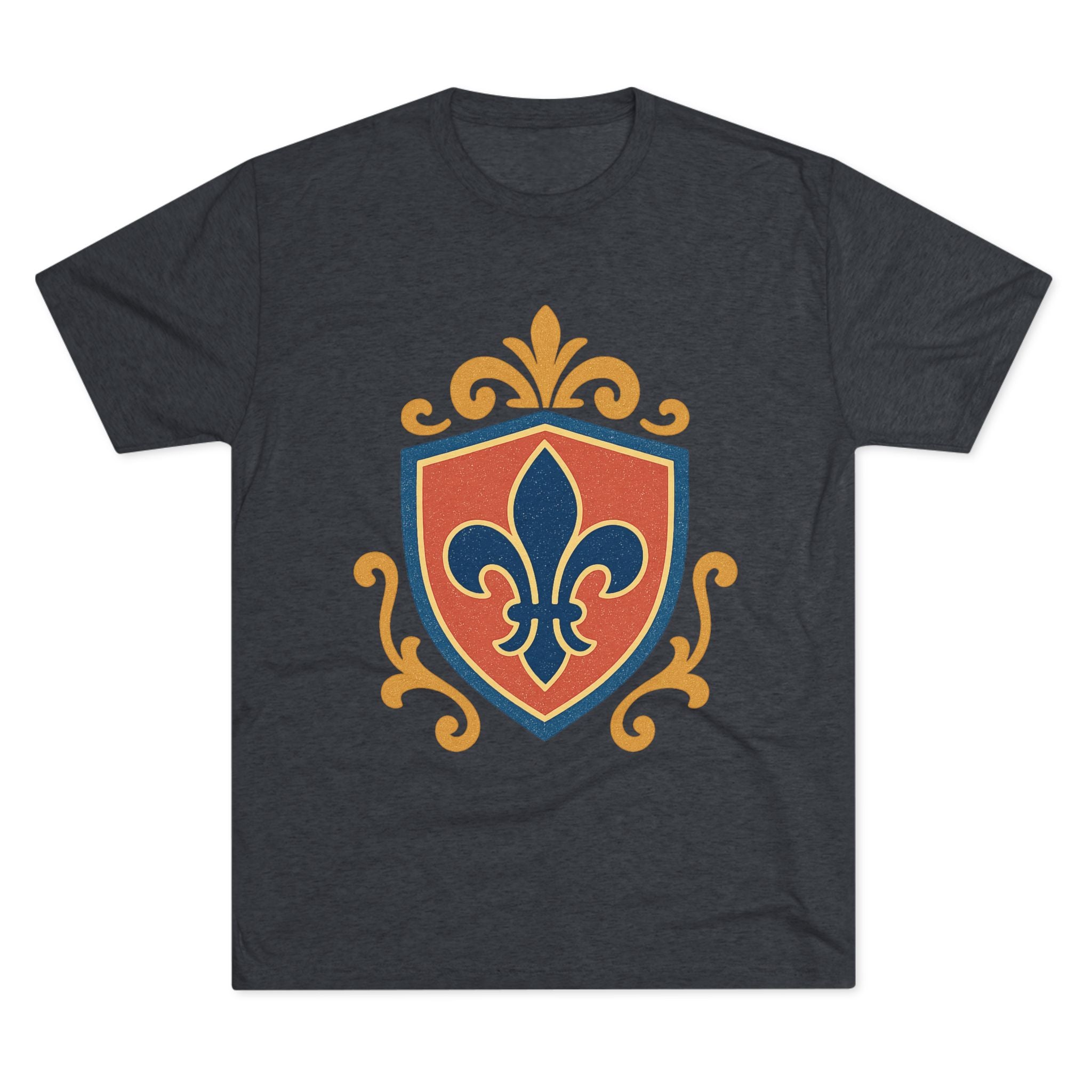 Royal Graphic Unisex Tri-Blend Crew Tee - Bold and Comfortable Casual Wear