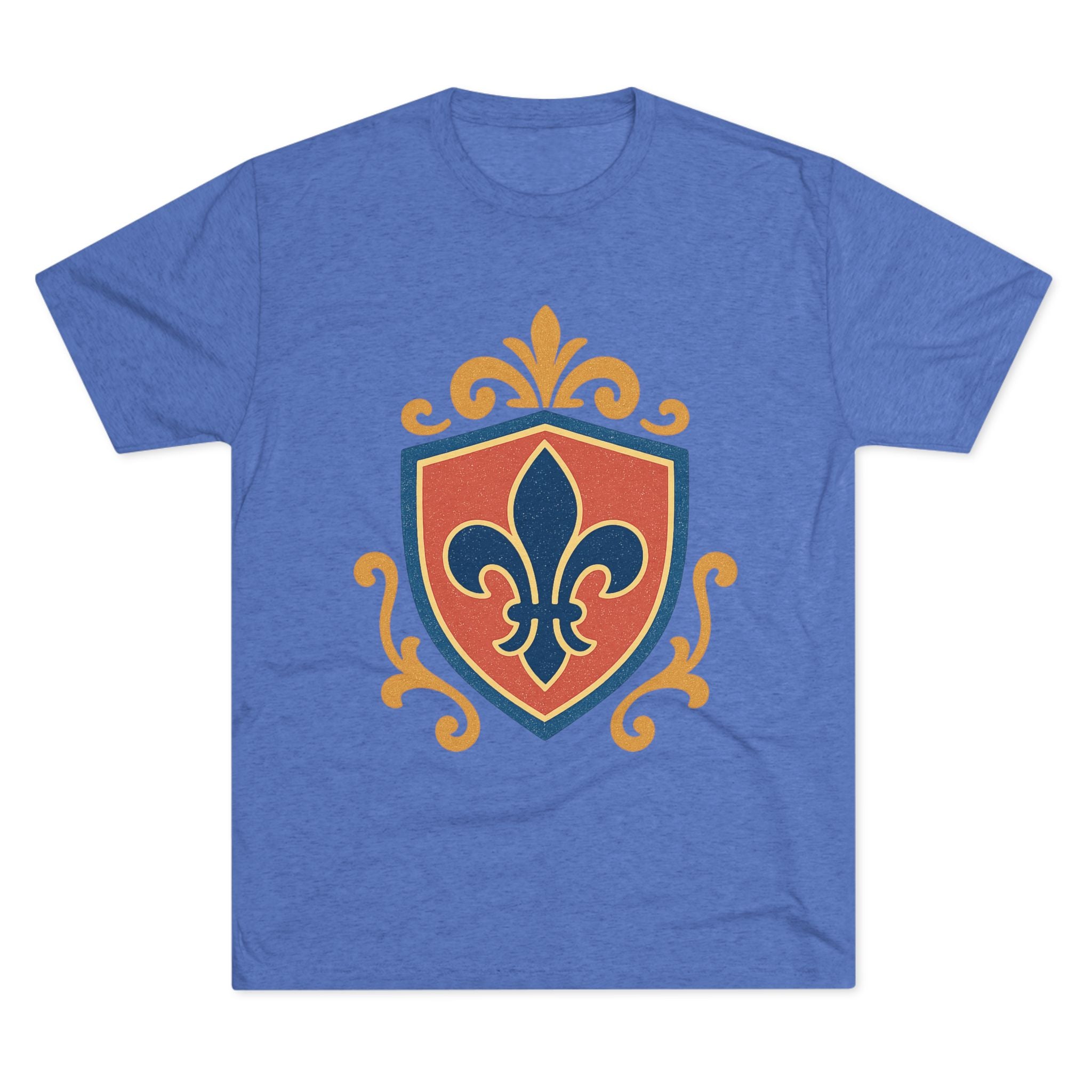 Royal Graphic Unisex Tri-Blend Crew Tee - Bold and Comfortable Casual Wear