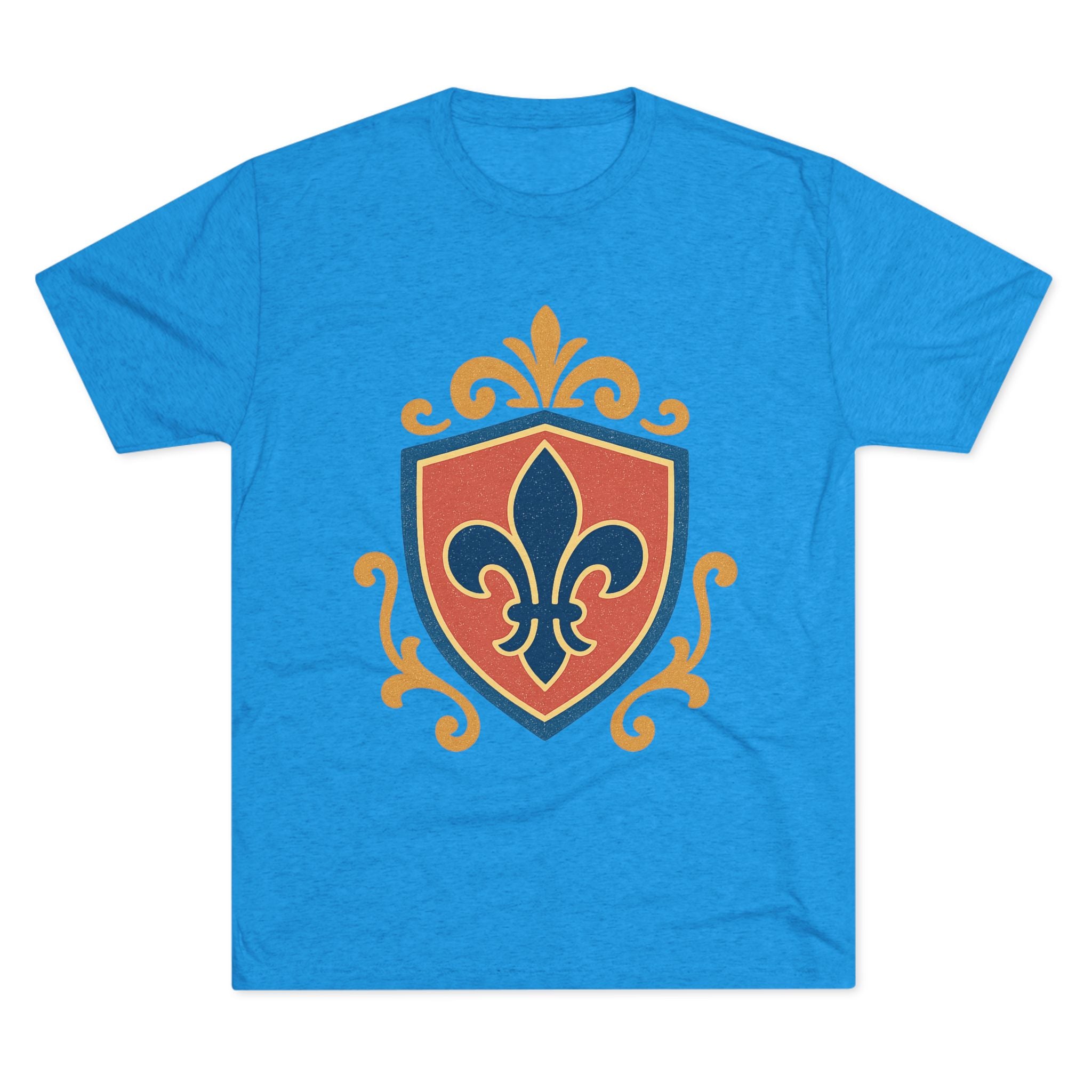 Royal Graphic Unisex Tri-Blend Crew Tee - Bold and Comfortable Casual Wear