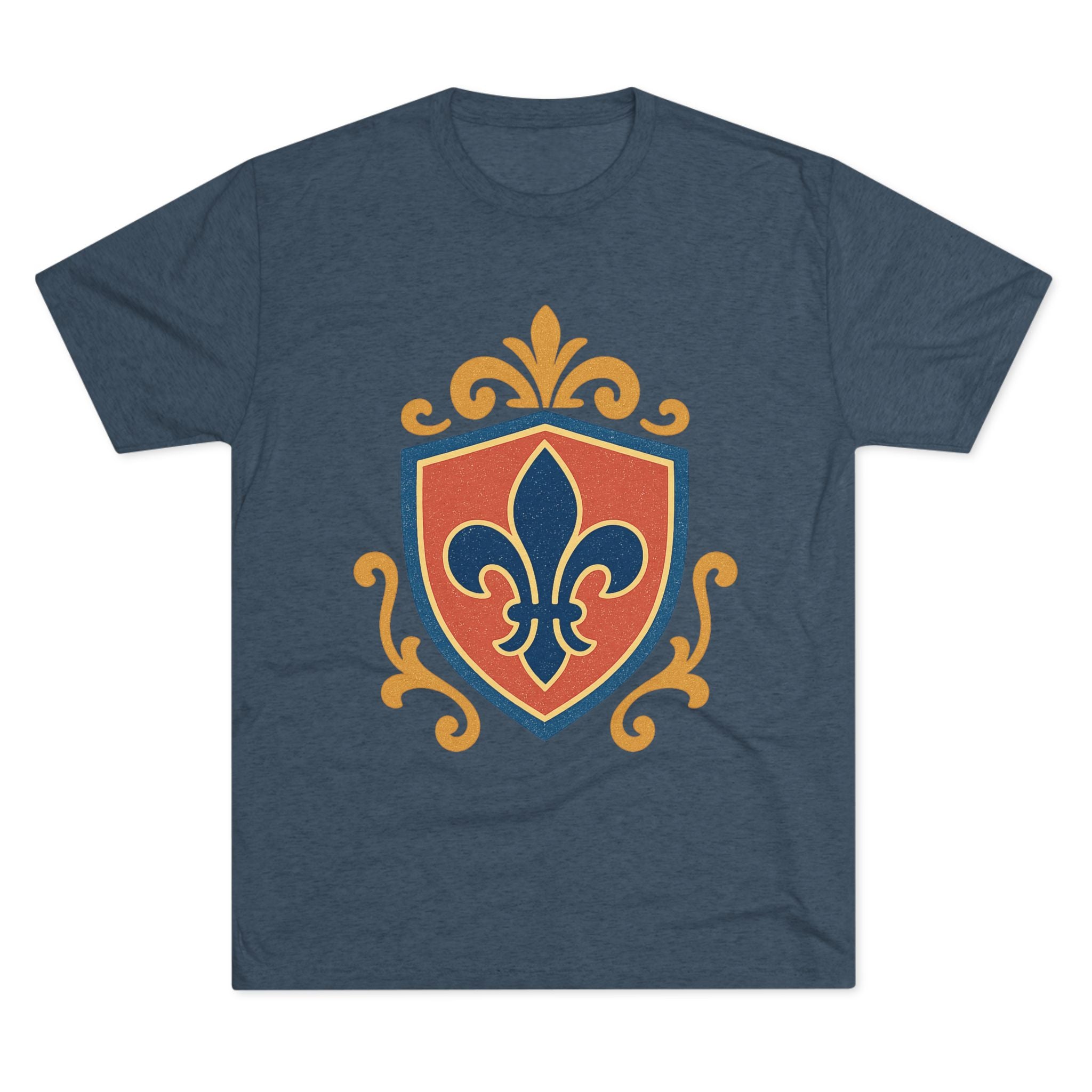 Royal Graphic Unisex Tri-Blend Crew Tee - Bold and Comfortable Casual Wear