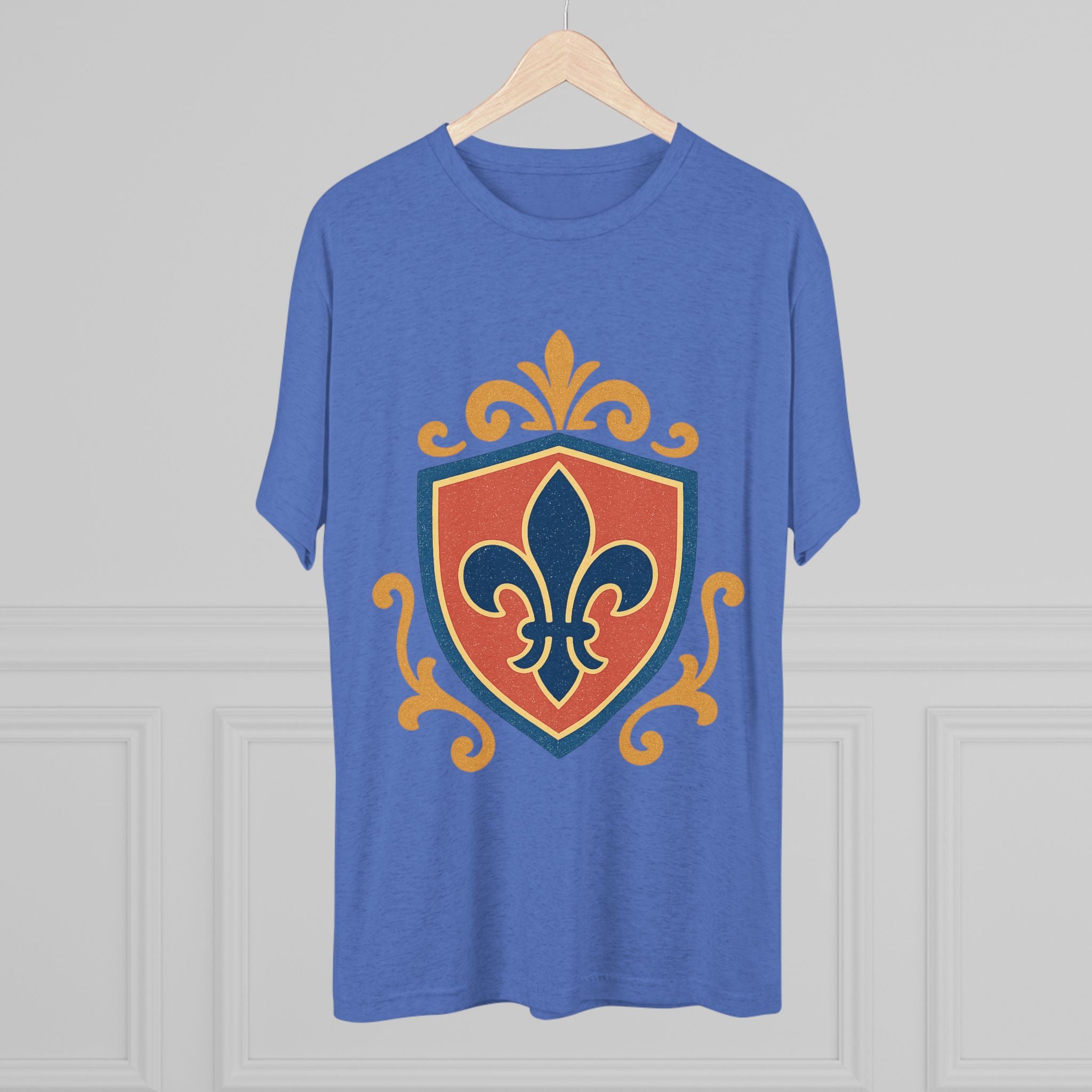 Royal Graphic Unisex Tri-Blend Crew Tee - Bold and Comfortable Casual Wear