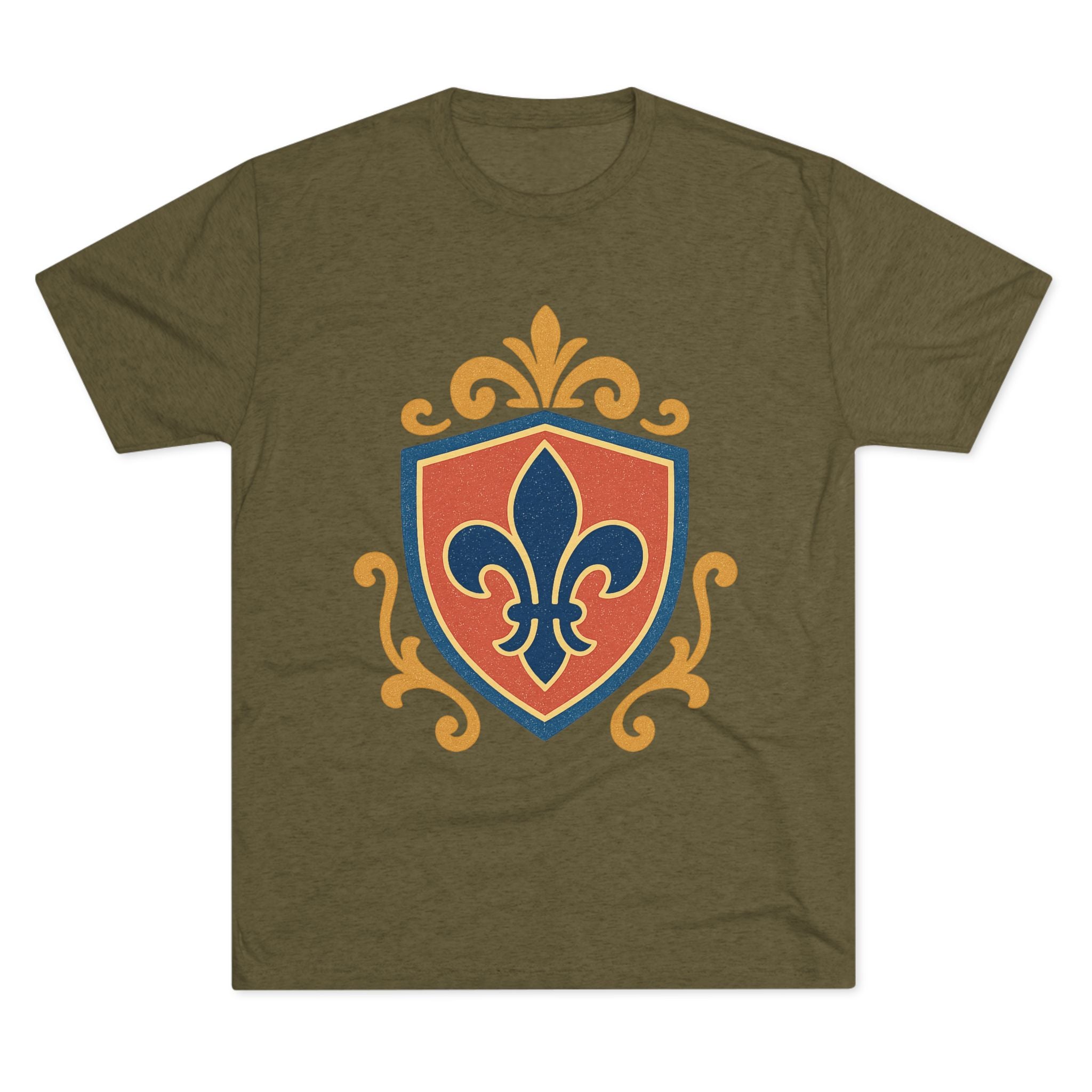 Royal Graphic Unisex Tri-Blend Crew Tee - Bold and Comfortable Casual Wear