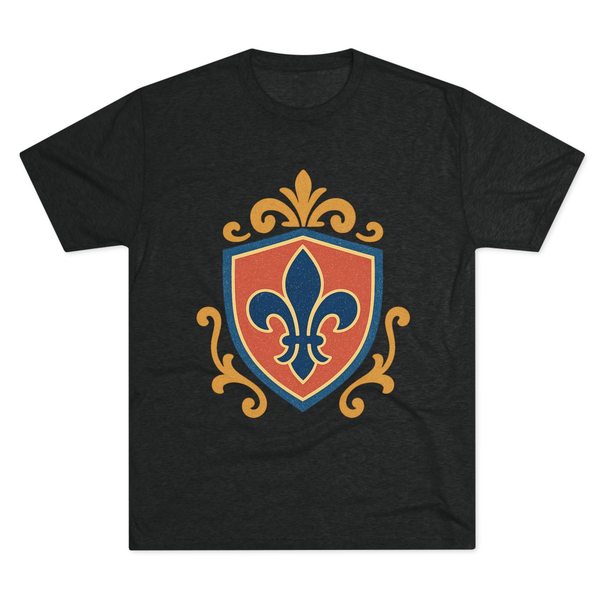 Royal Graphic Unisex Tri-Blend Crew Tee - Bold and Comfortable Casual Wear