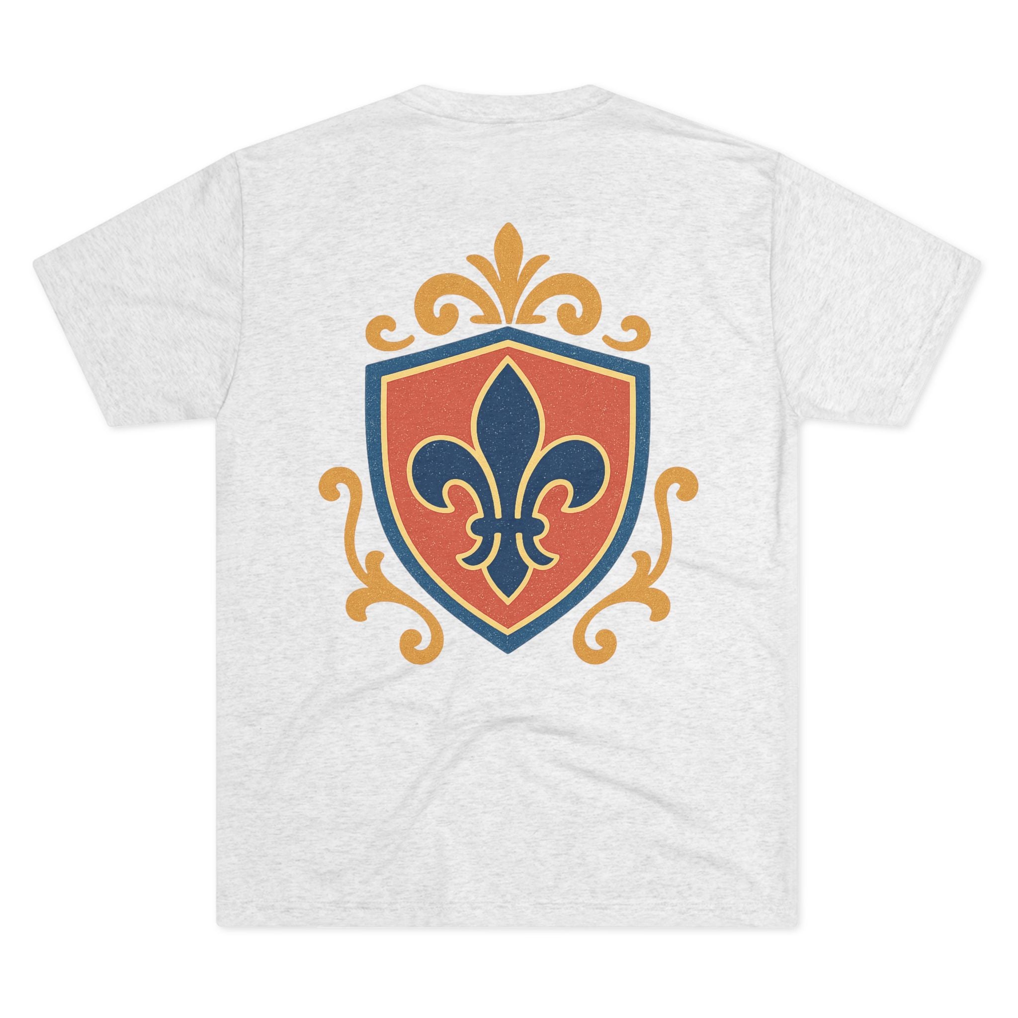 Royal Graphic Unisex Tri-Blend Crew Tee - Bold and Comfortable Casual Wear