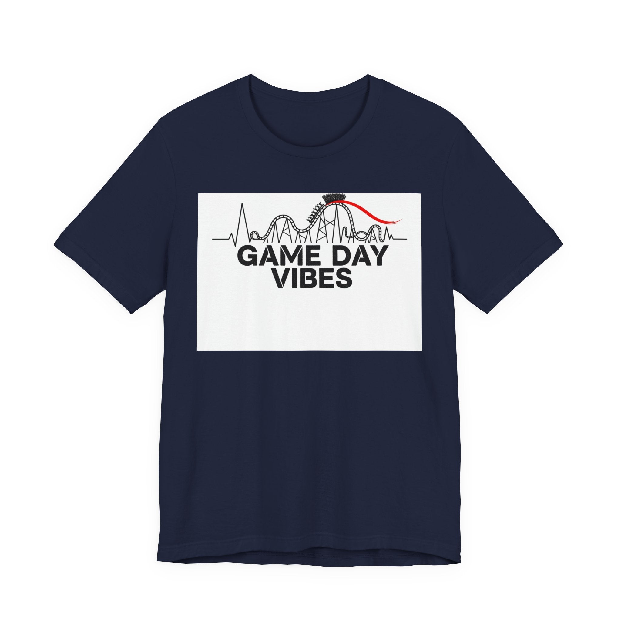 Game Day Vibes Tee | sports fan shirt, game day shirt, rollercoaster emotions design