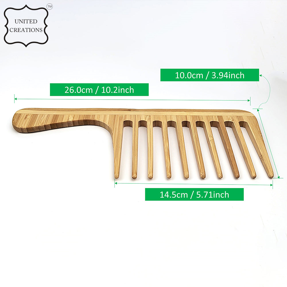 Eco-Friendly Wooden Hair Brush & Biodegradable Bamboo Comb Set | Custom Logo Beard Brush