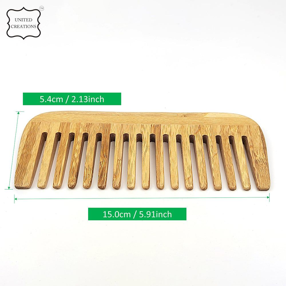Eco-Friendly Wooden Hair Brush & Biodegradable Bamboo Comb Set | Custom Logo Beard Brush