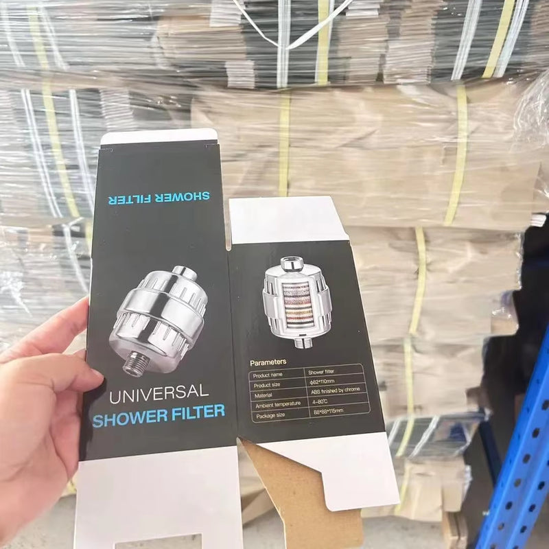 Custom Shower Filter Color Box | Branded Packaging Solution