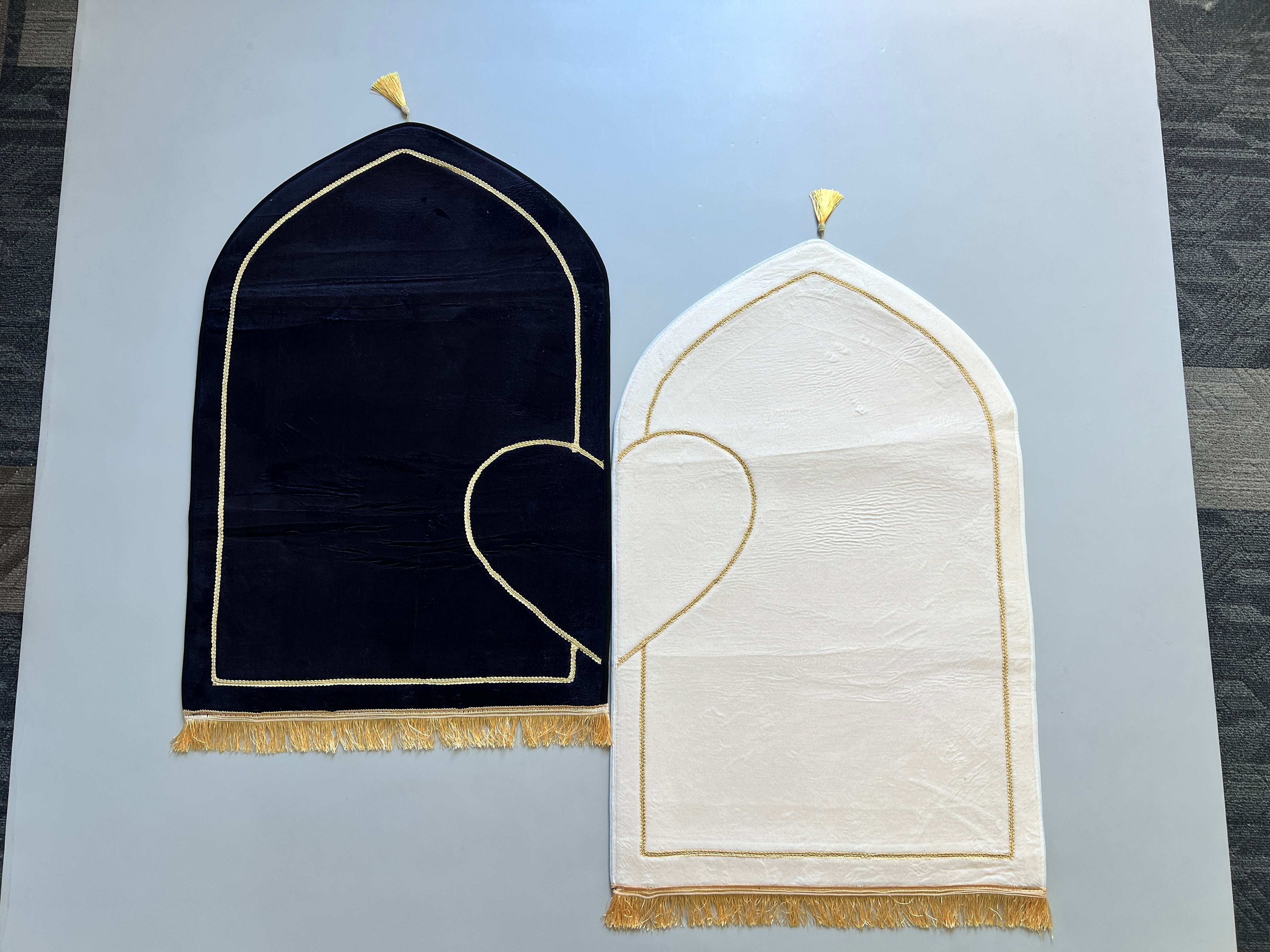 Customized Muslim Prayer Mat | Soft, Thick Turkish Islamic Prayer Carpet