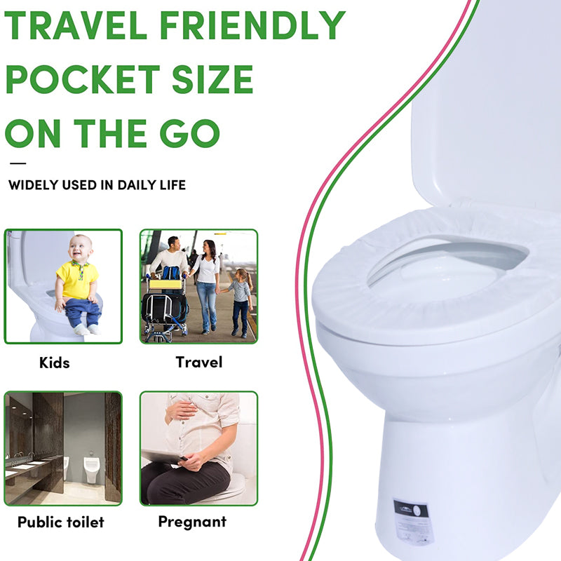Waterproof Disposable Toilet Seat Covers | Hygienic Travel Toilet Paper Sheets