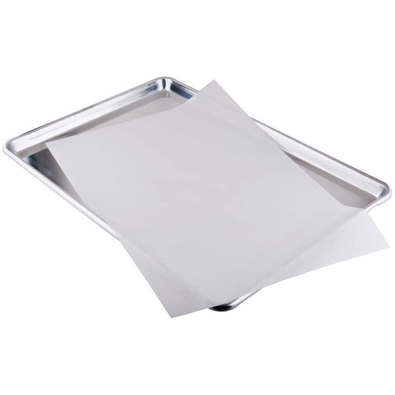 Non-Stick Parchment Paper Sheets | Silicone Coated & Unbleached for Baking & BBQ